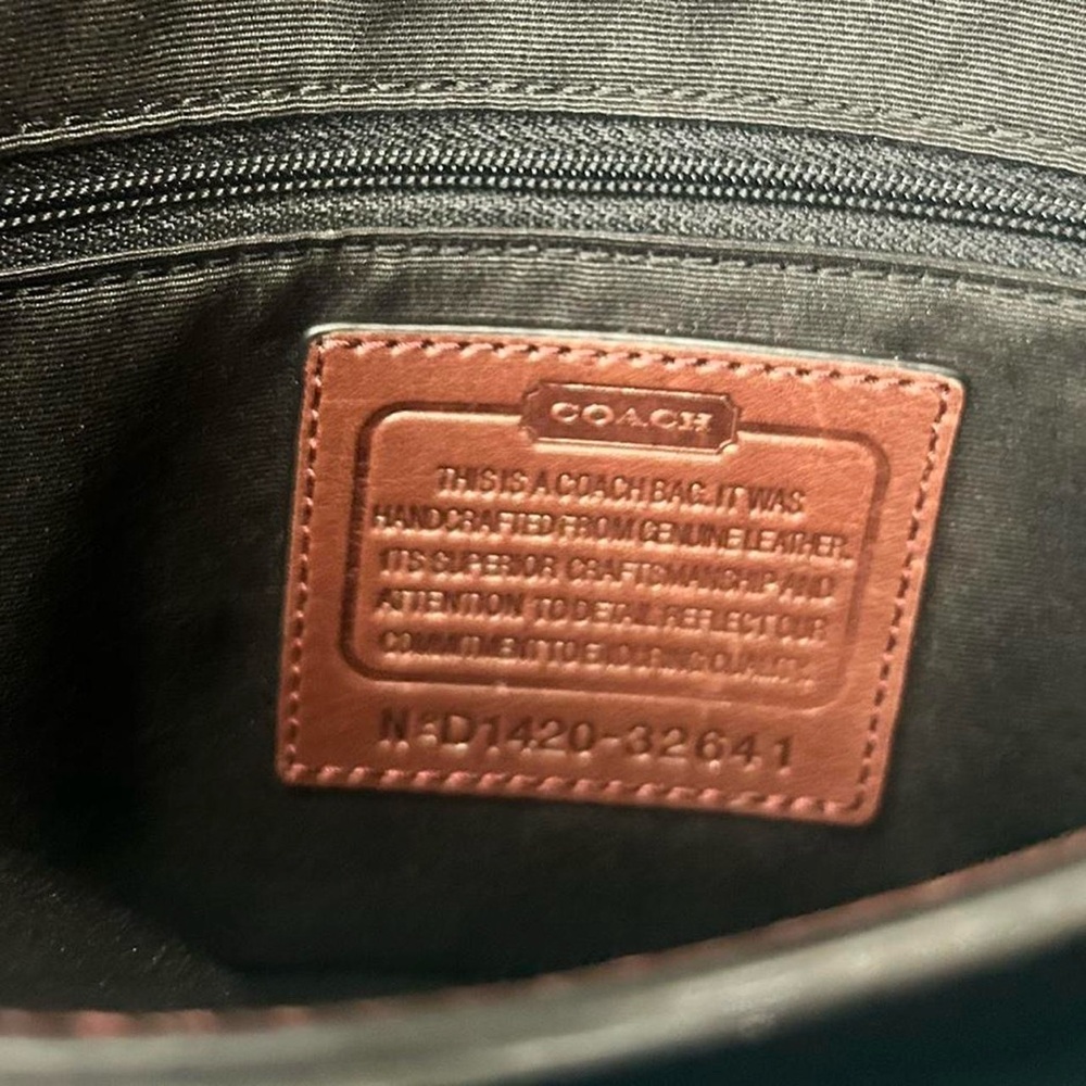 Coach Large Python Print Envelope Clutch Wrap/ Re… - image 4